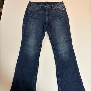 White House Black Market | Dark Blue | Curvy Midrise Boot Jeans | 12Short